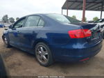 2013 Volkswagen Jetta 2.5l Se Dark Blue vin: 3VWDP7AJ4DM408515