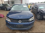 2013 Volkswagen Jetta 2.5l Se Dark Blue vin: 3VWDP7AJ4DM408515