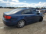 2013 Volkswagen Jetta Se Blue vin: 3VWDP7AJ4DM408689