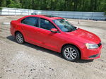 2013 Volkswagen Jetta Se Red vin: 3VWDP7AJ4DM447685