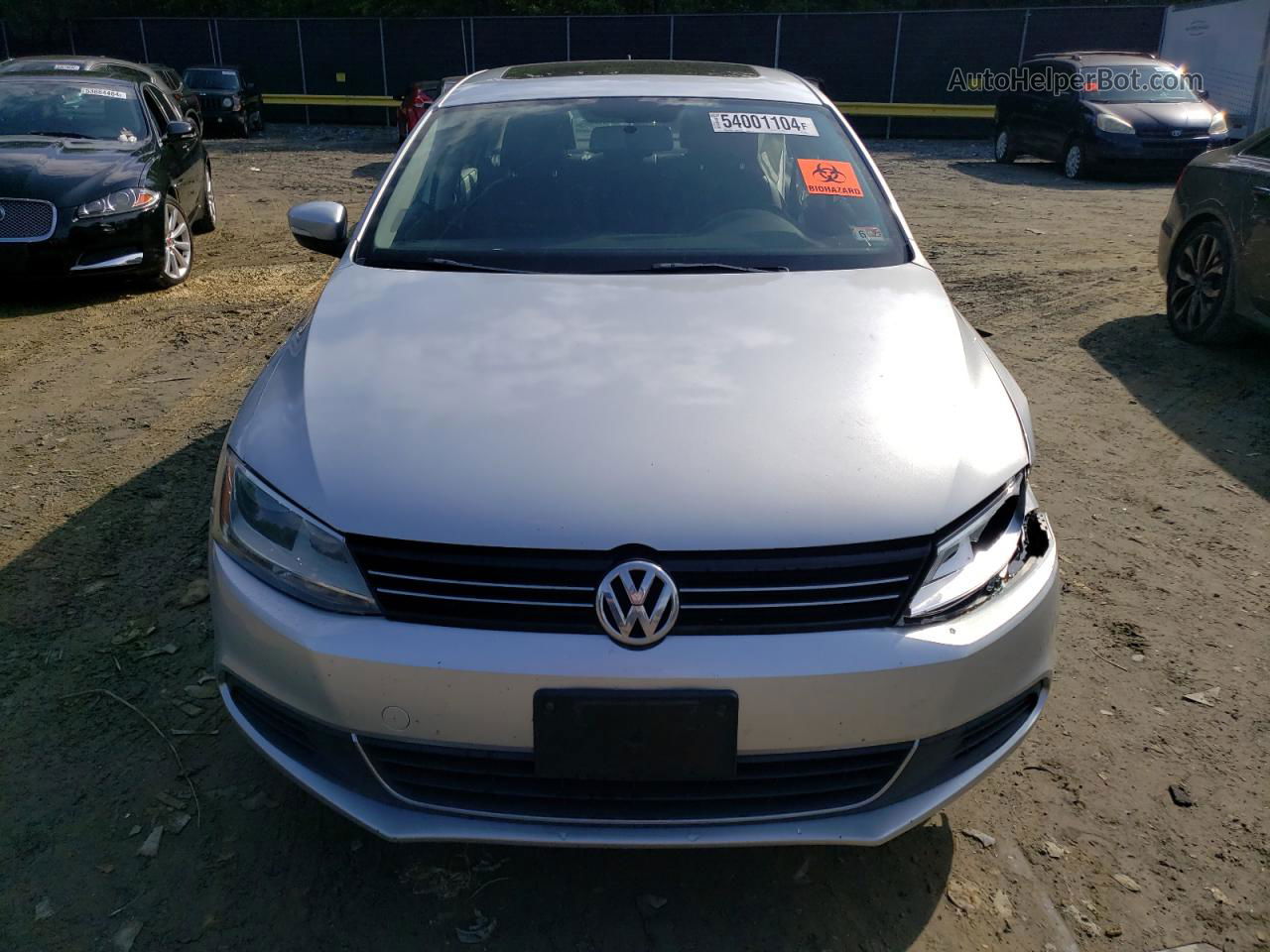 2013 Volkswagen Jetta Se Серебряный vin: 3VWDP7AJ4DM450425