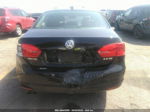 2012 Volkswagen Jetta 2.5l Se Black vin: 3VWDP7AJ5CM301178