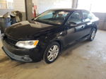 2012 Volkswagen Jetta Se Black vin: 3VWDP7AJ5CM351157