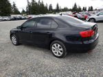 2012 Volkswagen Jetta Se Black vin: 3VWDP7AJ5CM398379