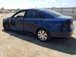 2012 Volkswagen Jetta Se Blue vin: 3VWDP7AJ5CM454224