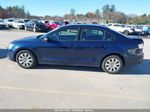 2012 Volkswagen Jetta 2.5l Se Blue vin: 3VWDP7AJ6CM113866