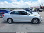 2012 Volkswagen Jetta 2.5l Se Silver vin: 3VWDP7AJ6CM309192