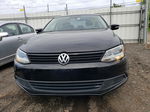 2012 Volkswagen Jetta Se Black vin: 3VWDP7AJ6CM390226