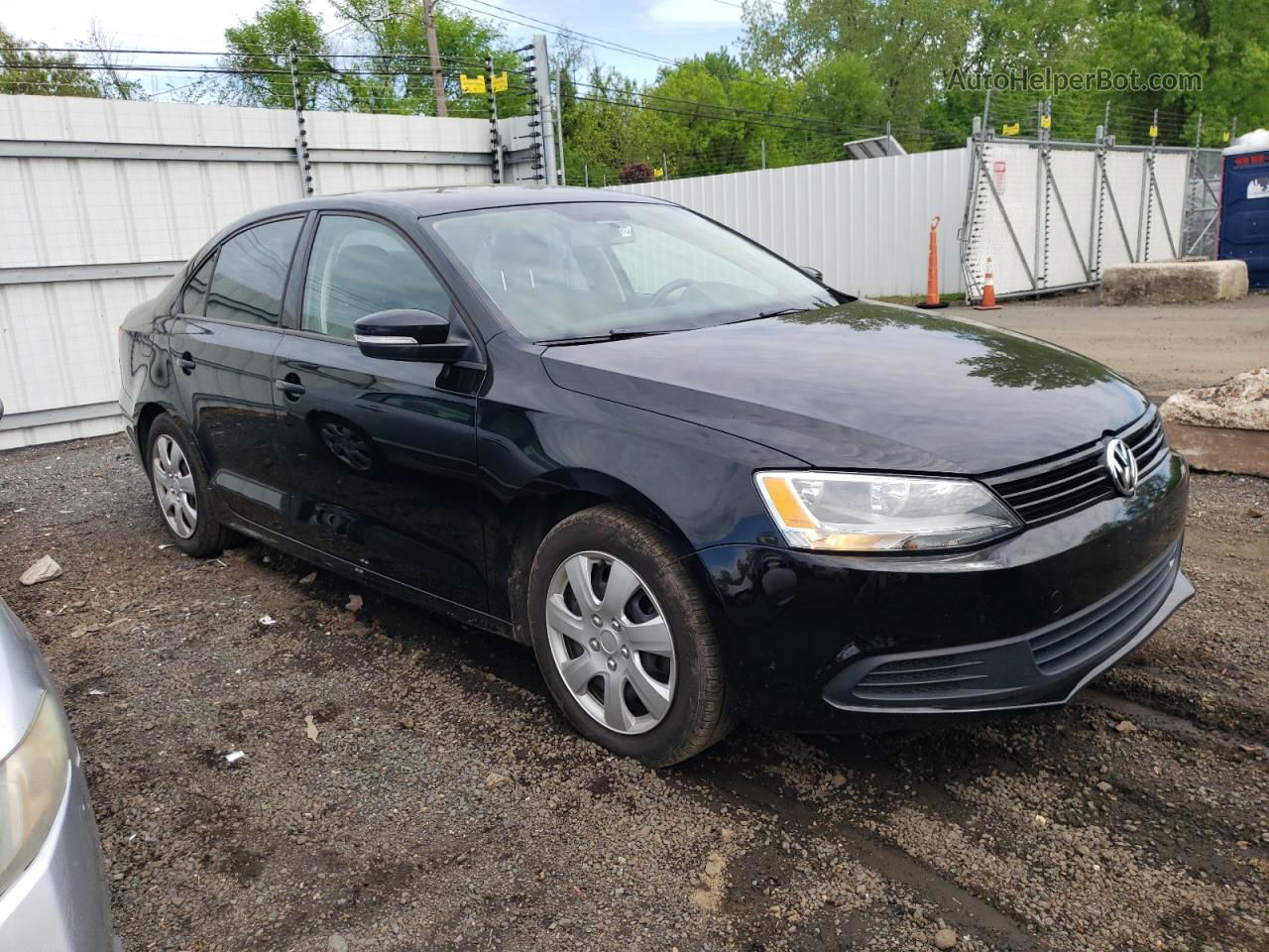 2012 Volkswagen Jetta Se Черный vin: 3VWDP7AJ6CM390226