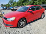 2012 Volkswagen Jetta Se Красный vin: 3VWDP7AJ6CM470559