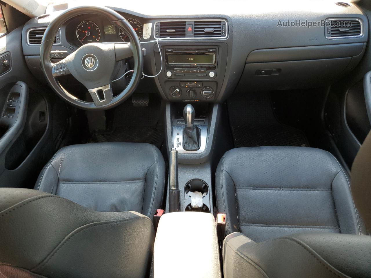 2012 Volkswagen Jetta Se Красный vin: 3VWDP7AJ6CM470559