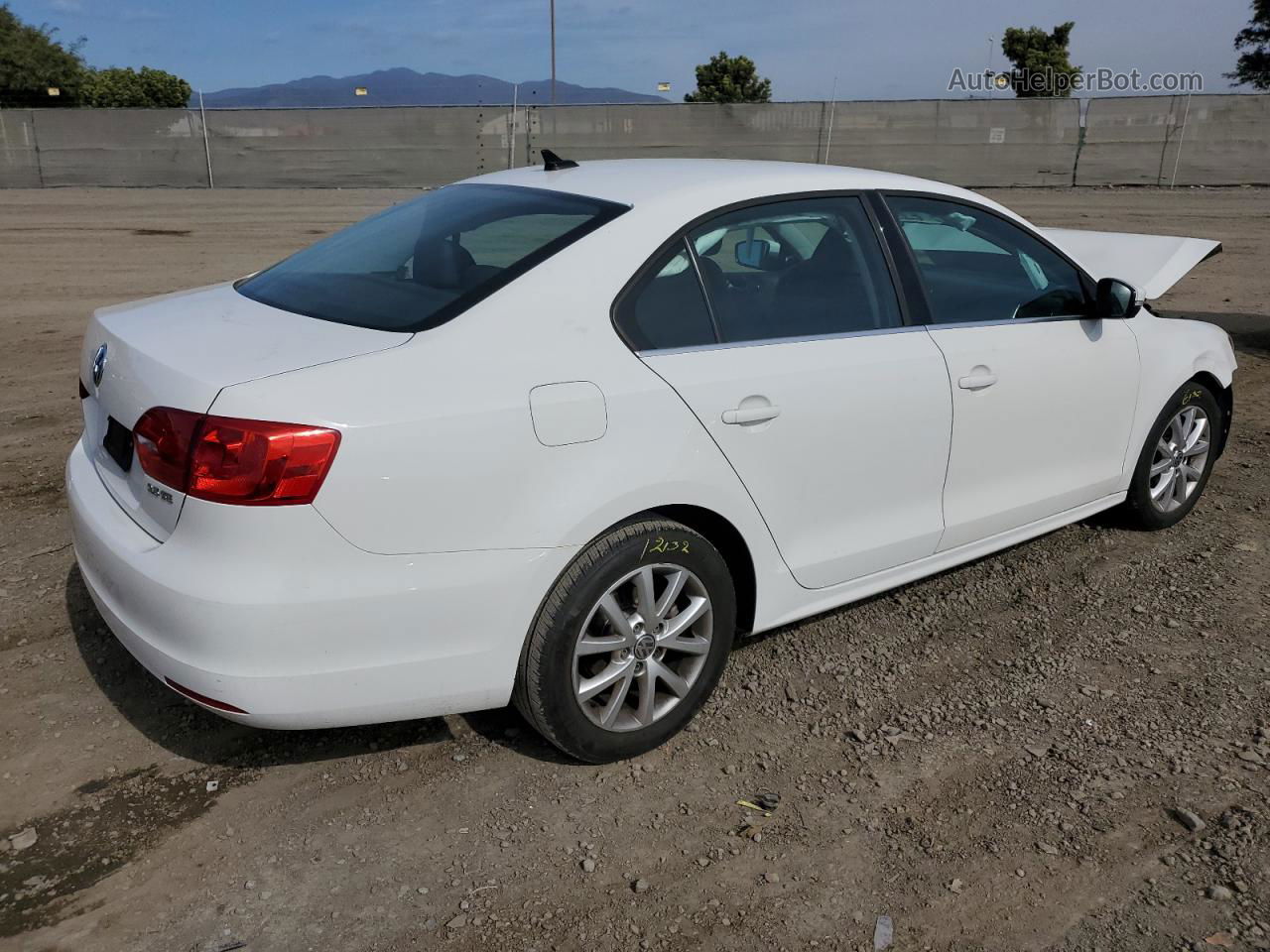 2013 Volkswagen Jetta Se Белый vin: 3VWDP7AJ6DM411481