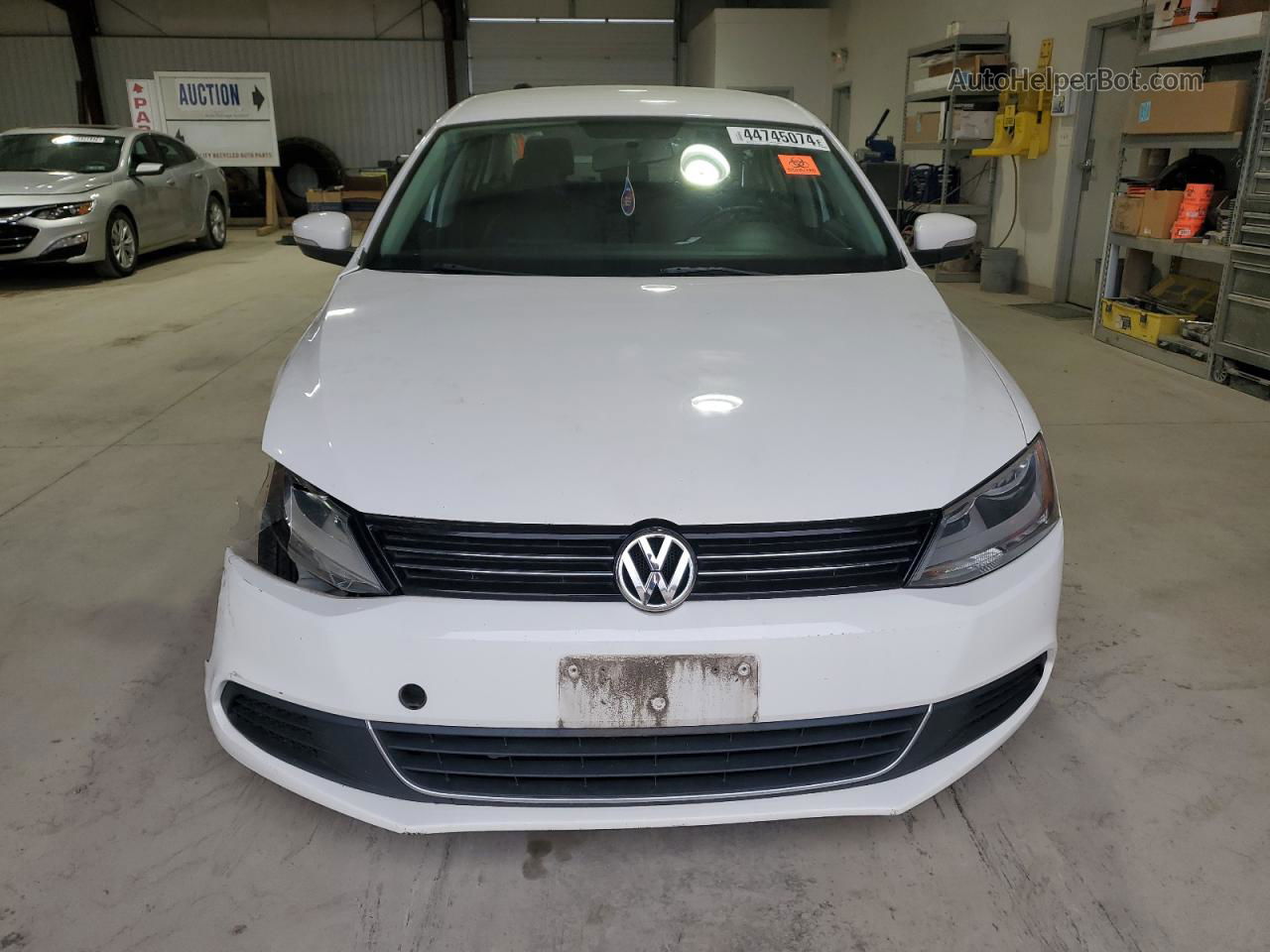 2013 Volkswagen Jetta Se White vin: 3VWDP7AJ6DM428930