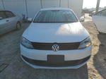 2012 Volkswagen Jetta Se White vin: 3VWDP7AJ7CM085947