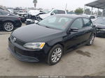 2012 Volkswagen Jetta 2.5l Se Black vin: 3VWDP7AJ7CM387738