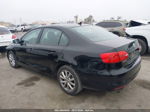 2012 Volkswagen Jetta 2.5l Se Black vin: 3VWDP7AJ7CM387738