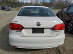 2012 Volkswagen Jetta Se White vin: 3VWDP7AJ7CM423167