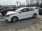 2012 Volkswagen Jetta Se White vin: 3VWDP7AJ7CM423167