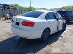 2012 Volkswagen Jetta 2.5l Se White vin: 3VWDP7AJ7CM462518