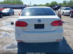 2012 Volkswagen Jetta 2.5l Se White vin: 3VWDP7AJ7CM462518