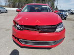 2013 Volkswagen Jetta Se Красный vin: 3VWDP7AJ7DM256116