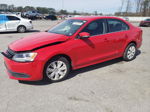 2013 Volkswagen Jetta Se Красный vin: 3VWDP7AJ7DM256116