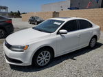 2013 Volkswagen Jetta Se White vin: 3VWDP7AJ7DM256276