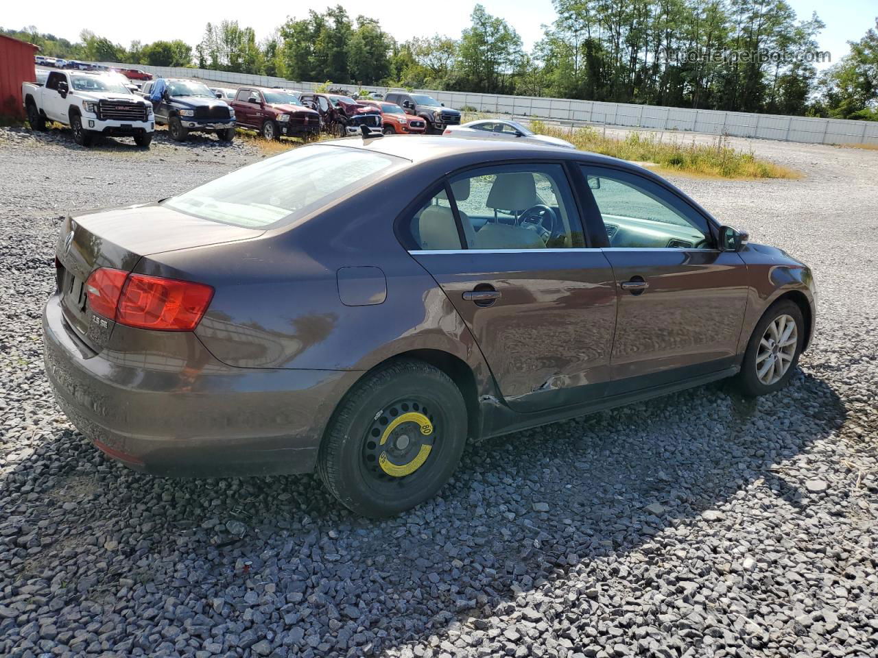 2013 Volkswagen Jetta Se Коричневый vin: 3VWDP7AJ7DM372223