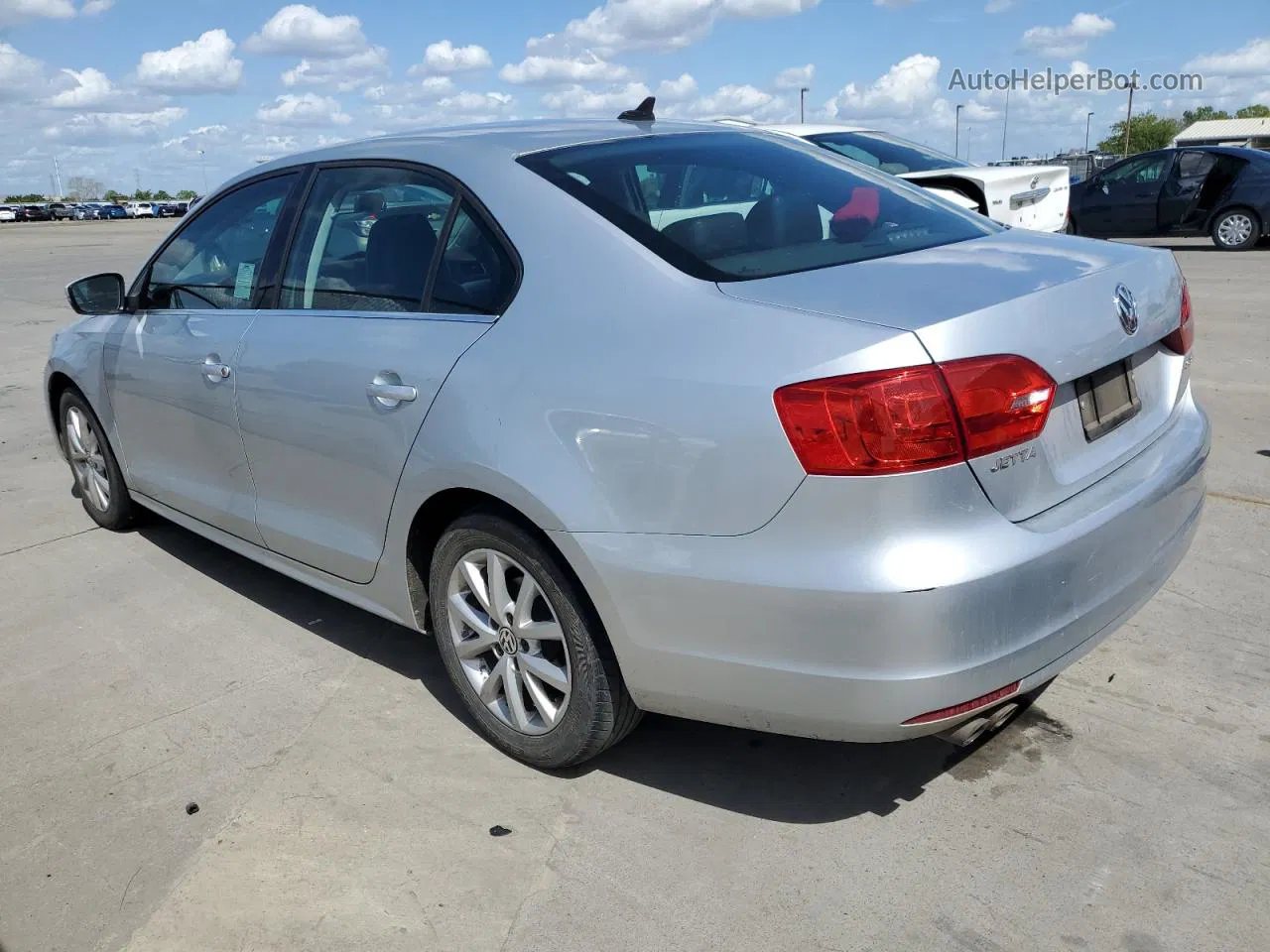 2013 Volkswagen Jetta Se Gray vin: 3VWDP7AJ7DM384467