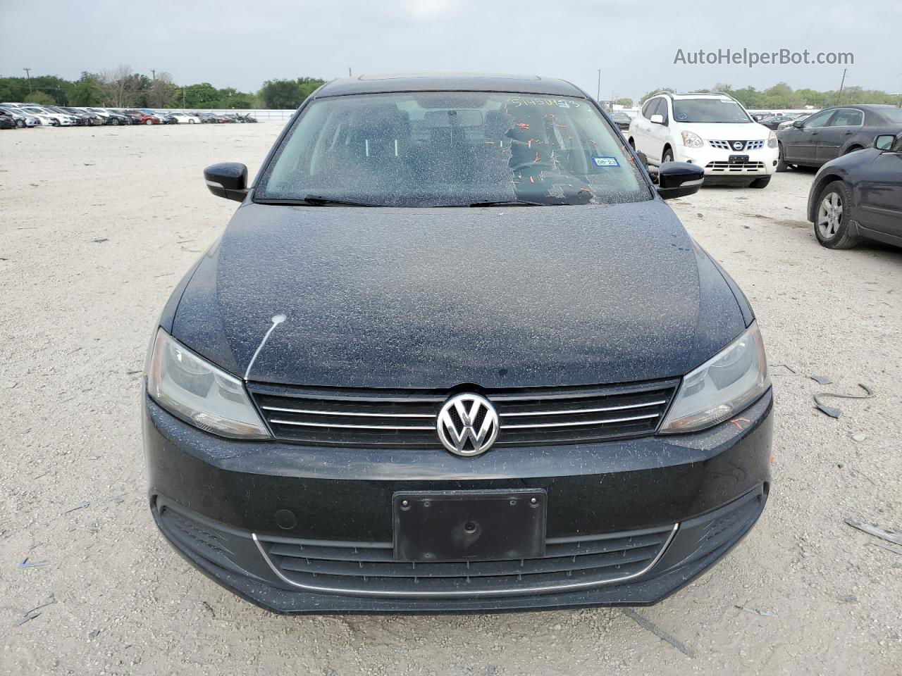 2013 Volkswagen Jetta Se Черный vin: 3VWDP7AJ7DM412462