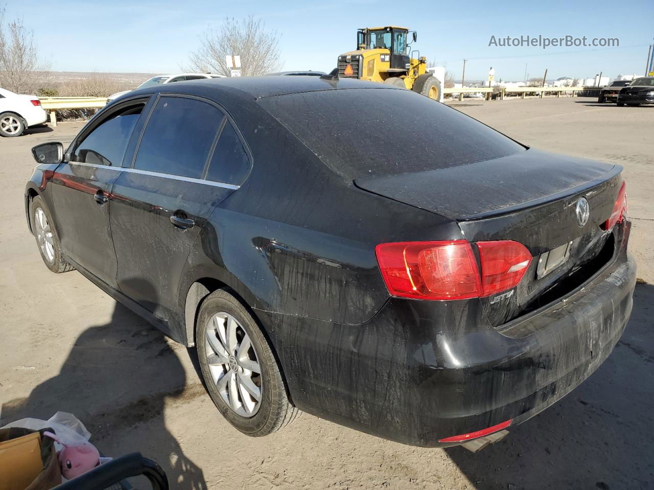 2013 Volkswagen Jetta Se Black vin: 3VWDP7AJ7DM424921