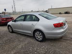 2013 Volkswagen Jetta Se Silver vin: 3VWDP7AJ7DM428161