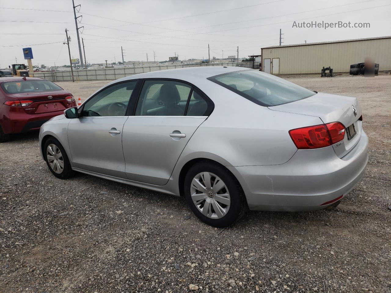 2013 Volkswagen Jetta Se Серебряный vin: 3VWDP7AJ7DM428161