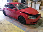 2012 Volkswagen Jetta Se Red vin: 3VWDP7AJ8CM028480