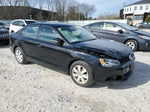 2012 Volkswagen Jetta Se Black vin: 3VWDP7AJ8CM117742