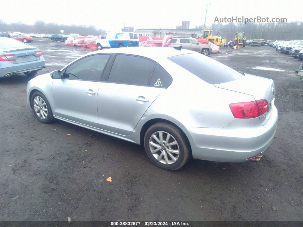 2012 Volkswagen Jetta 2.5l Se Silver vin: 3VWDP7AJ8CM120494