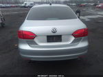 2012 Volkswagen Jetta 2.5l Se Silver vin: 3VWDP7AJ8CM120494