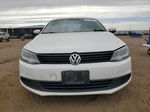 2012 Volkswagen Jetta Se White vin: 3VWDP7AJ8CM128482