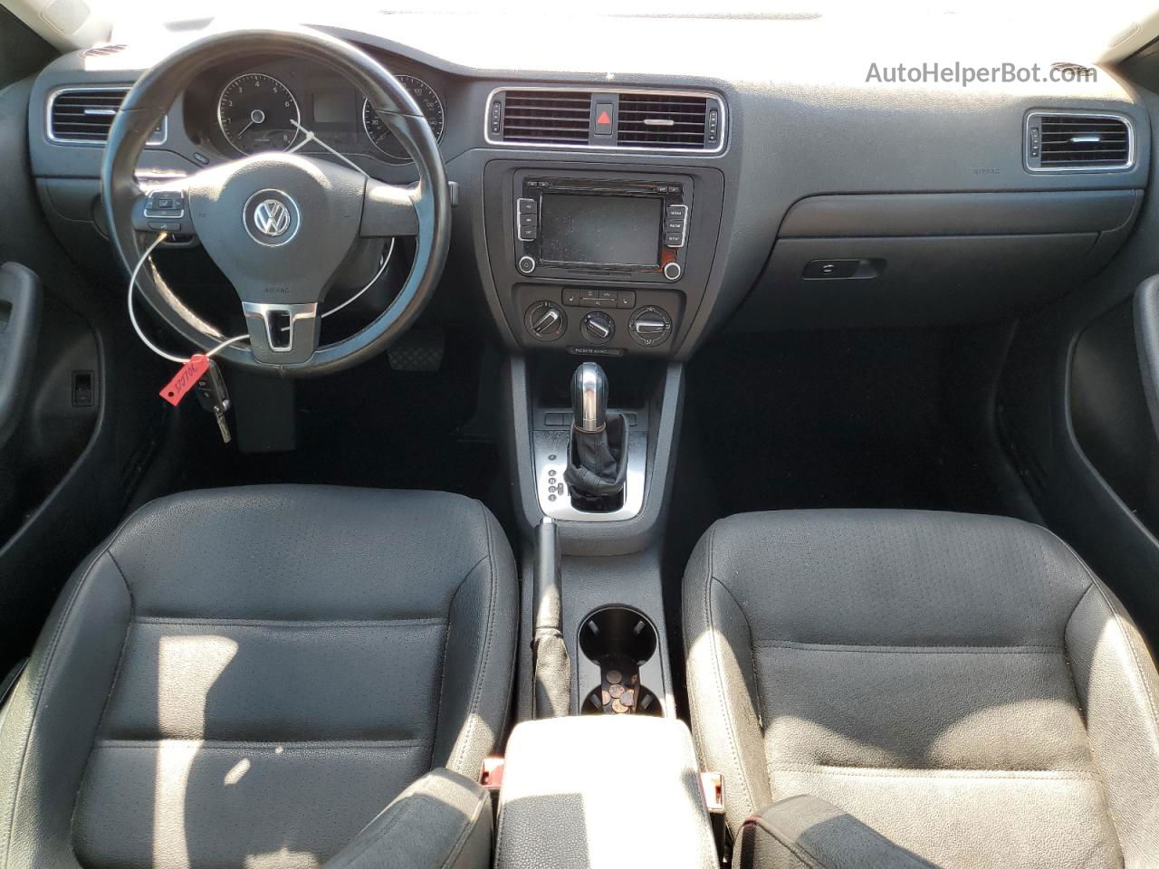 2012 Volkswagen Jetta Se Белый vin: 3VWDP7AJ8CM370706