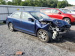 2012 Volkswagen Jetta Se Синий vin: 3VWDP7AJ8CM374304