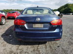 2012 Volkswagen Jetta Se Blue vin: 3VWDP7AJ8CM374304