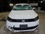 2012 Volkswagen Jetta Se White vin: 3VWDP7AJ8CM461474