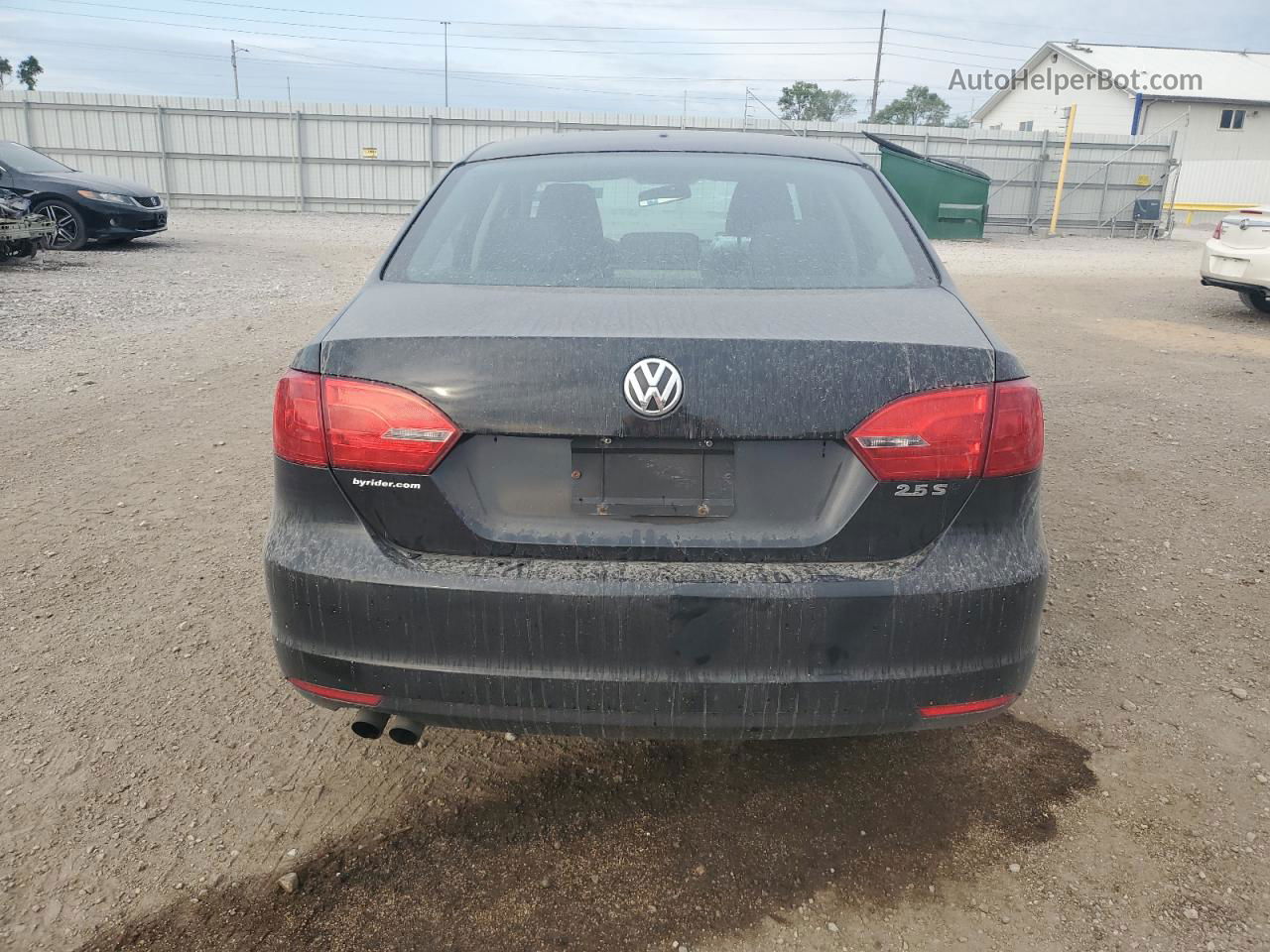 2012 Volkswagen Jetta Se Черный vin: 3VWDP7AJ8CM463323