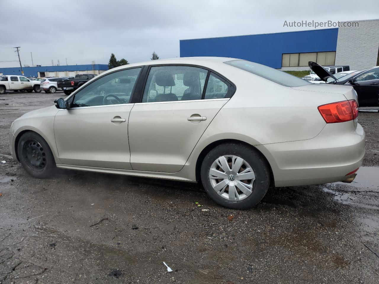 2013 Volkswagen Jetta Se Gold vin: 3VWDP7AJ8DM238269