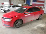 2013 Volkswagen Jetta Se Red vin: 3VWDP7AJ8DM381044