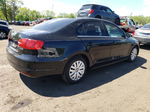 2013 Volkswagen Jetta Se Black vin: 3VWDP7AJ8DM419971