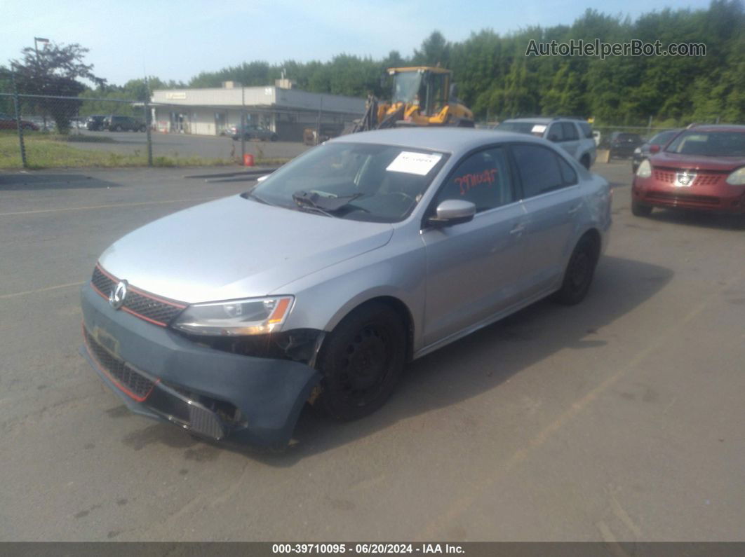 2013 Volkswagen Jetta 2.5l Se Silver vin: 3VWDP7AJ8DM441467