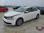 2012 Volkswagen Jetta Se White vin: 3VWDP7AJ9CM085772