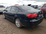 2012 Volkswagen Jetta Se Black vin: 3VWDP7AJ9CM324477