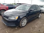 2012 Volkswagen Jetta Se Black vin: 3VWDP7AJ9CM324477